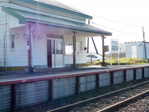 花咲線・落石駅